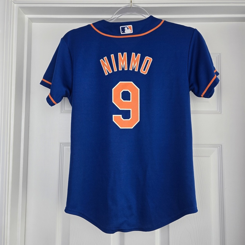 New York Mets Majestic Brandon Nemmo Replica Baseball Jersey Youth Size M 10-12